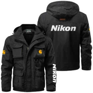 Carhartt x Nikon Special Release Multi Pocket Jacket Detachable Hood and Sleeves BL261124A5CARNK