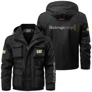 Caterpillar x Blackmagic Design Special Release Multi Pocket Jacket Detachable Hood and Sleeves BL261124A5CATBMD