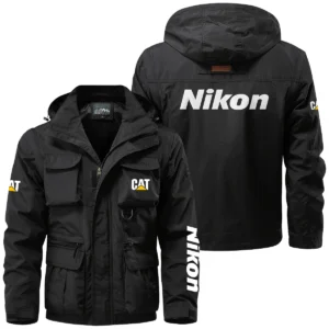 Caterpillar x Nikon Special Release Multi Pocket Jacket Detachable Hood and Sleeves BL261124A5CATNK