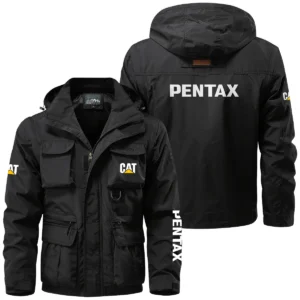 Caterpillar x Pentax Special Release Multi Pocket Jacket Detachable Hood and Sleeves BL261124A5CATPT