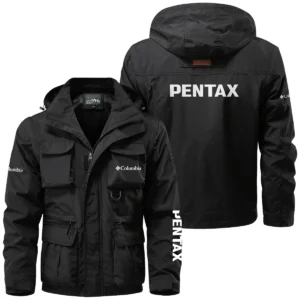 Columbia Sportswear x Pentax Special Release Multi Pocket Jacket Detachable Hood and Sleeves BL261124A5CSPT