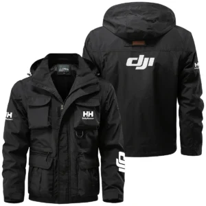 Helly Hansen x DJI Special Release Multi Pocket Jacket Detachable Hood and Sleeves BL261124A5HHDJI