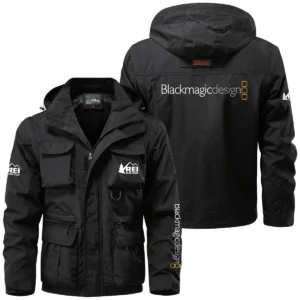 REI Co-op x Blackmagic Design Special Release Multi Pocket Jacket Detachable Hood and Sleeves BL261124A5REIBMD