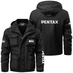 REI Co-op x Pentax Special Release Multi Pocket Jacket Detachable Hood and Sleeves BL261124A5REIPT