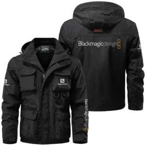 Salomon x Blackmagic Design Special Release Multi Pocket Jacket Detachable Hood and Sleeves BL261124A5SLMBMD