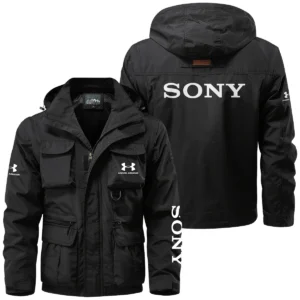 Under Armour x Sony Special Release Multi Pocket Jacket Detachable Hood and Sleeves BL261124A5UASN