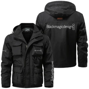 Blackmagic Design Photography Videography Exclusive Logo Multi Pocket Jacket BLPT181124A1BMDMPJ