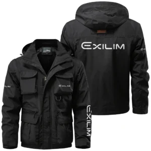 Casio Exilim Photography Videography Exclusive Logo Multi Pocket Jacket BLPT181124A1CSMPJ
