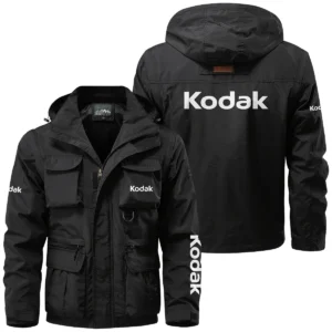 Kodak Photography Videography Exclusive Logo Multi Pocket Jacket BLPT181124A1KDMPJ
