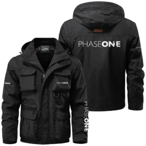 Phase One Photography Videography Exclusive Logo Multi Pocket Jacket BLPT181124A1PHOMPJ