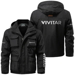 Vivitar Photography Videography Exclusive Logo Multi Pocket Jacket BLPT181124A1VVTMPJ