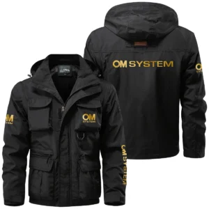 OM SYSTEM Photography Videography Exclusive Logo Multi Pocket Jacket BLPT61124A2OMSMPJ