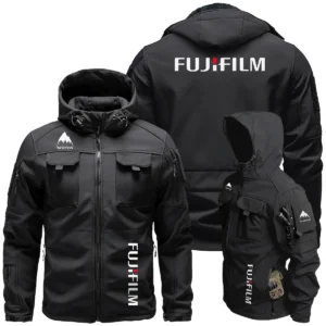 Burton x Fujifilm Special Release Outdoor Tactical Beetle Hooded Jacket With Pockets - BL261124A4BURFJF