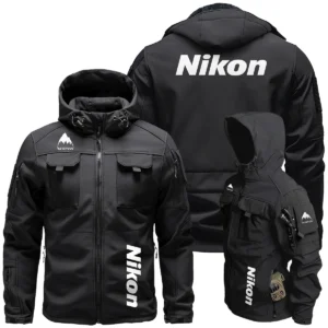 Burton x Nikon Special Release Outdoor Tactical Beetle Hooded Jacket With Pockets - BL261124A4BURNK