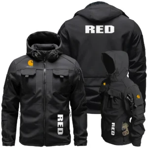 Carhartt x Red Digital Cinema Special Release Outdoor Tactical Beetle Hooded Jacket With Pockets - BL261124A4CARRDC