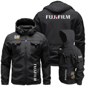 Caterpillar x Fujifilm Special Release Outdoor Tactical Beetle Hooded Jacket With Pockets - BL261124A4CATFJF
