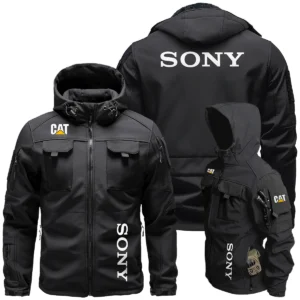 Caterpillar x Sony Special Release Outdoor Tactical Beetle Hooded Jacket With Pockets - BL261124A4CATSN