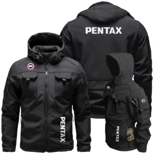 Canada Goose x Pentax Special Release Outdoor Tactical Beetle Hooded Jacket With Pockets - BL261124A4CGPT