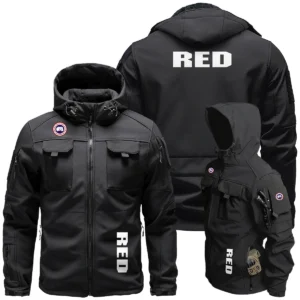 Canada Goose x Red Digital Cinema Special Release Outdoor Tactical Beetle Hooded Jacket With Pockets - BL261124A4CGRDC