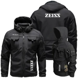 Columbia Sportswear x Zeiss Special Release Outdoor Tactical Beetle Hooded Jacket With Pockets - BL261124A4CSZE