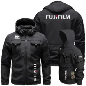 Helly Hansen x Fujifilm Special Release Outdoor Tactical Beetle Hooded Jacket With Pockets - BL261124A4HHFJF