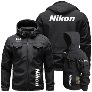 Helly Hansen x Nikon Special Release Outdoor Tactical Beetle Hooded Jacket With Pockets - BL261124A4HHNK