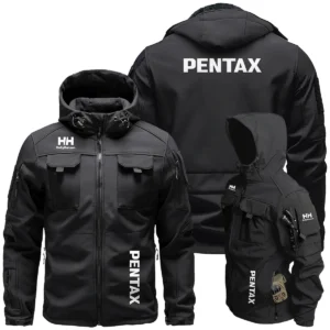Helly Hansen x Pentax Special Release Outdoor Tactical Beetle Hooded Jacket With Pockets - BL261124A4HHPT