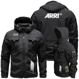Mountain Hardwear x Arri Special Release Outdoor Tactical Beetle Hooded Jacket With Pockets - BL261124A4MHARR