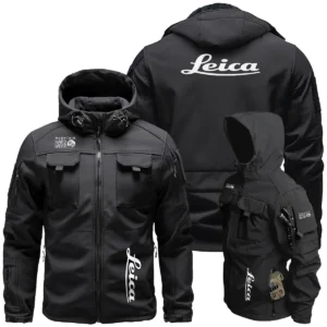 Mountain Hardwear x Leica Special Release Outdoor Tactical Beetle Hooded Jacket With Pockets - BL261124A4MHLC