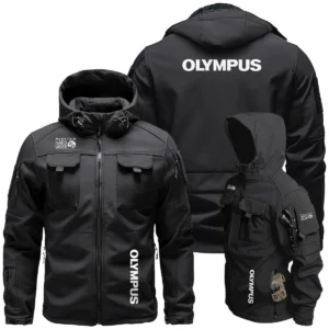 Mountain Hardwear x Olympus Special Release Outdoor Tactical Beetle Hooded Jacket With Pockets - BL261124A4MHOLP