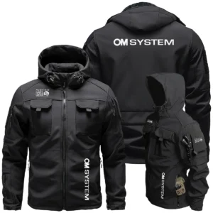 Mountain Hardwear x OM SYSTEM Special Release Outdoor Tactical Beetle Hooded Jacket With Pockets - BL261124A4MHOM