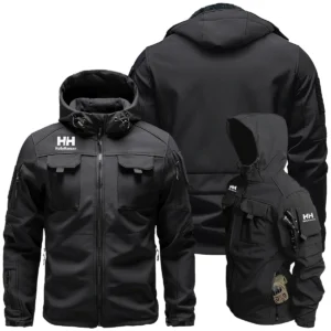 Helly Hansen Outdoor Clothing Brand Exclusive Logo Outdoor Tactical Beetle Hooded Jacket With Pockets - BLBR91224A1HHBHJ