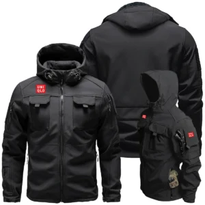 Uniqlo Outdoor Clothing Brand Exclusive Logo Outdoor Tactical Beetle Hooded Jacket With Pockets - BLBR91224A1UNQBHJ