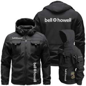 Bell & Howell Photography Videography Exclusive Logo Outdoor Tactical Beetle Hooded Jacket With Pockets - BLPT131124A1BHBHJ