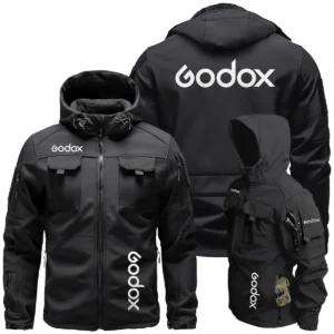 Godox Photography Videography Exclusive Logo Outdoor Tactical Beetle Hooded Jacket With Pockets - BLPT131124A1GOBHJ