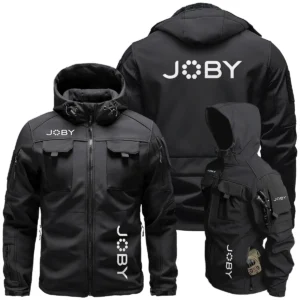 Joby Photography Videography Exclusive Logo Outdoor Tactical Beetle Hooded Jacket With Pockets - BLPT131124A1JBBHJ