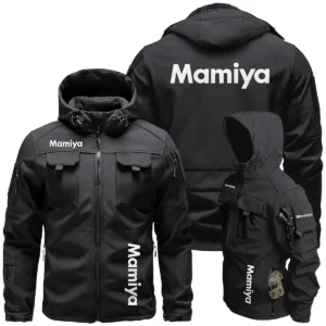 Mamiya Photography Videography Exclusive Logo Outdoor Tactical Beetle Hooded Jacket With Pockets - BLPT131124A1MAMBHJ