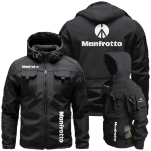 Manfrotto Photography Videography Exclusive Logo Outdoor Tactical Beetle Hooded Jacket With Pockets - BLPT131124A1MFTBHJ