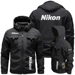 Mountain Hardwear x Zeiss Special Release Outdoor Tactical Beetle Hooded Jacket With Pockets - BL261124A4MHZE