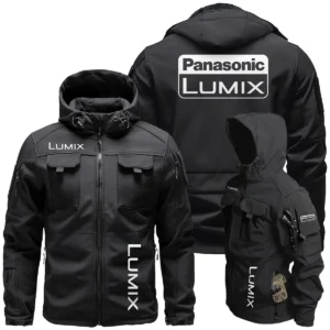 Panasonic (Lumix) Photography Videography Exclusive Logo Outdoor Tactical Beetle Hooded Jacket With Pockets - BLPT131124A1PABHJ