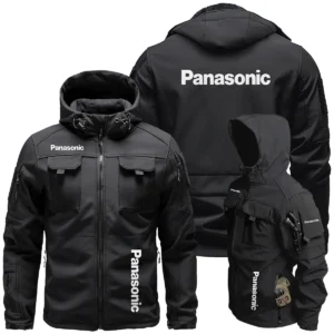 Panasonic Photography Videography Exclusive Logo Outdoor Tactical Beetle Hooded Jacket With Pockets - BLPT131124A1PSNBHJ