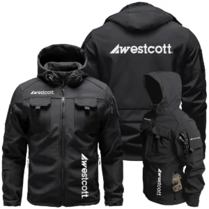 Westcott Photography Videography Exclusive Logo Outdoor Tactical Beetle Hooded Jacket With Pockets - BLPT131124A1WEBHJ