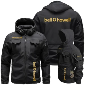 Bell & Howell Photography Videography Exclusive Logo Outdoor Tactical Beetle Hooded Jacket With Pockets - BLPT131124A2BHBHJ
