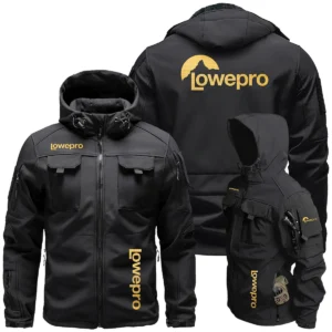 Lowepro Photography Videography Exclusive Logo Outdoor Tactical Beetle Hooded Jacket With Pockets - BLPT131124A2LPBHJ
