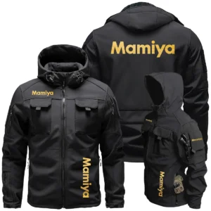 Mamiya Photography Videography Exclusive Logo Outdoor Tactical Beetle Hooded Jacket With Pockets - BLPT131124A2MAMBHJ