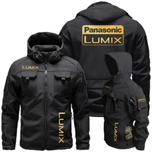 Panasonic (Lumix) Photography Videography Exclusive Logo Outdoor Tactical Beetle Hooded Jacket With Pockets - BLPT131124A2PABHJ