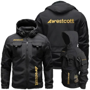 Westcott Photography Videography Exclusive Logo Outdoor Tactical Beetle Hooded Jacket With Pockets - BLPT131124A2WEBHJ