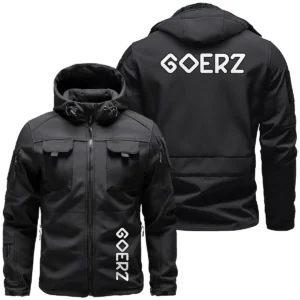 Goerz Optical Photography Videography Exclusive Logo Outdoor Tactical Beetle Hooded Jacket With Pockets - BLPT31124A1GRZBHJ