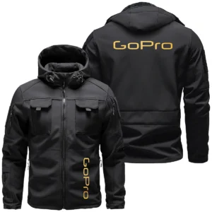 GoPro Photography Videography Exclusive Logo Outdoor Tactical Beetle Hooded Jacket With Pockets - BLPT71124A1GPBHJ