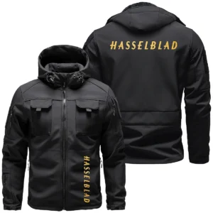 Hasselblad Photography Videography Exclusive Logo Outdoor Tactical Beetle Hooded Jacket With Pockets - BLPT131124A2HSBBHJ